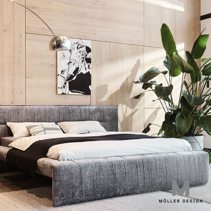 Polsterbett Flap von Möller Design Polsterbett Flap von Möller Design