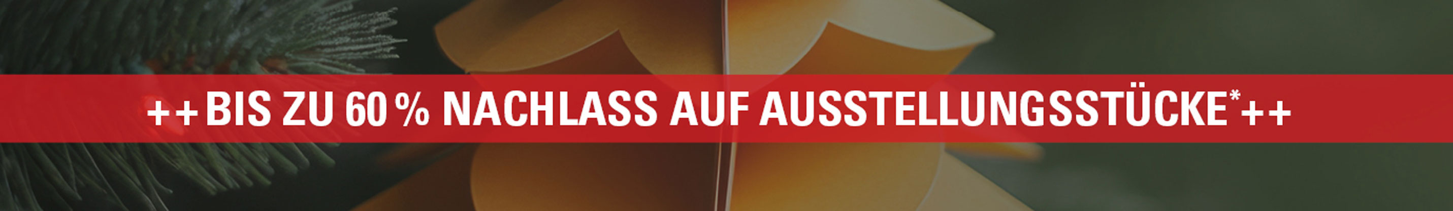 Winter Sale Ausstellungsstücke