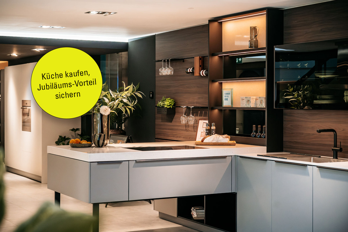 Exklusive Jubiläums-Vorteile für Ihre neue Küche.