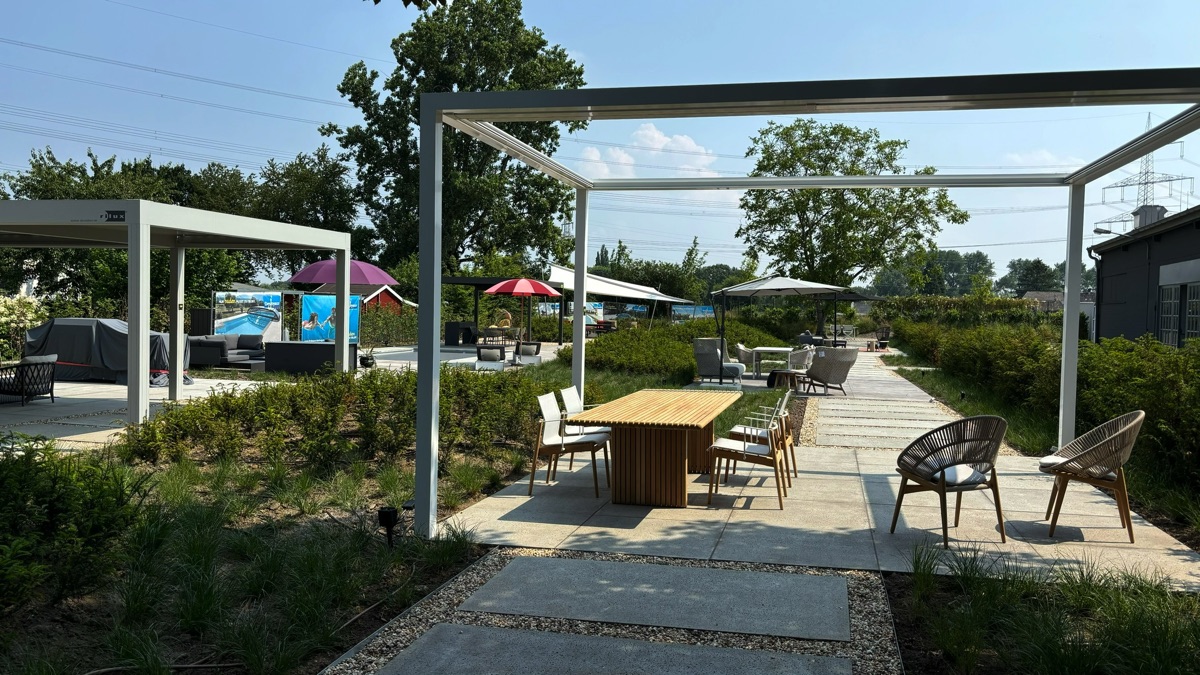 Outdoor Ausstellung bei Drifte Wohnform